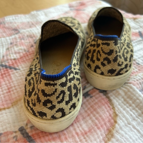 ROTHY’S Leopard Print Slip-On Sneakers - Picture 4 of 5